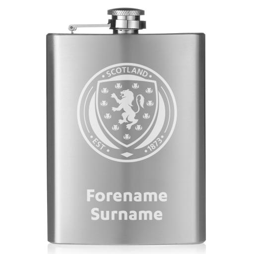 Scotland Crest Hip Flask
